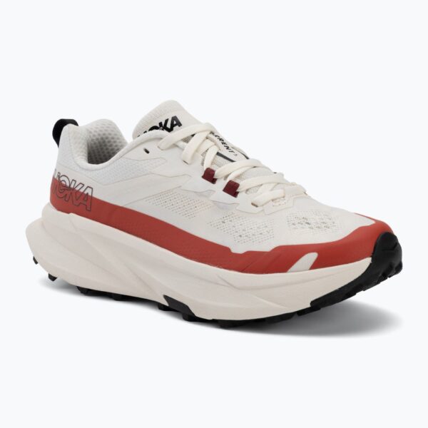 Женские беговые кроссовки HOKA Torrent 5 alabaster/burnt red