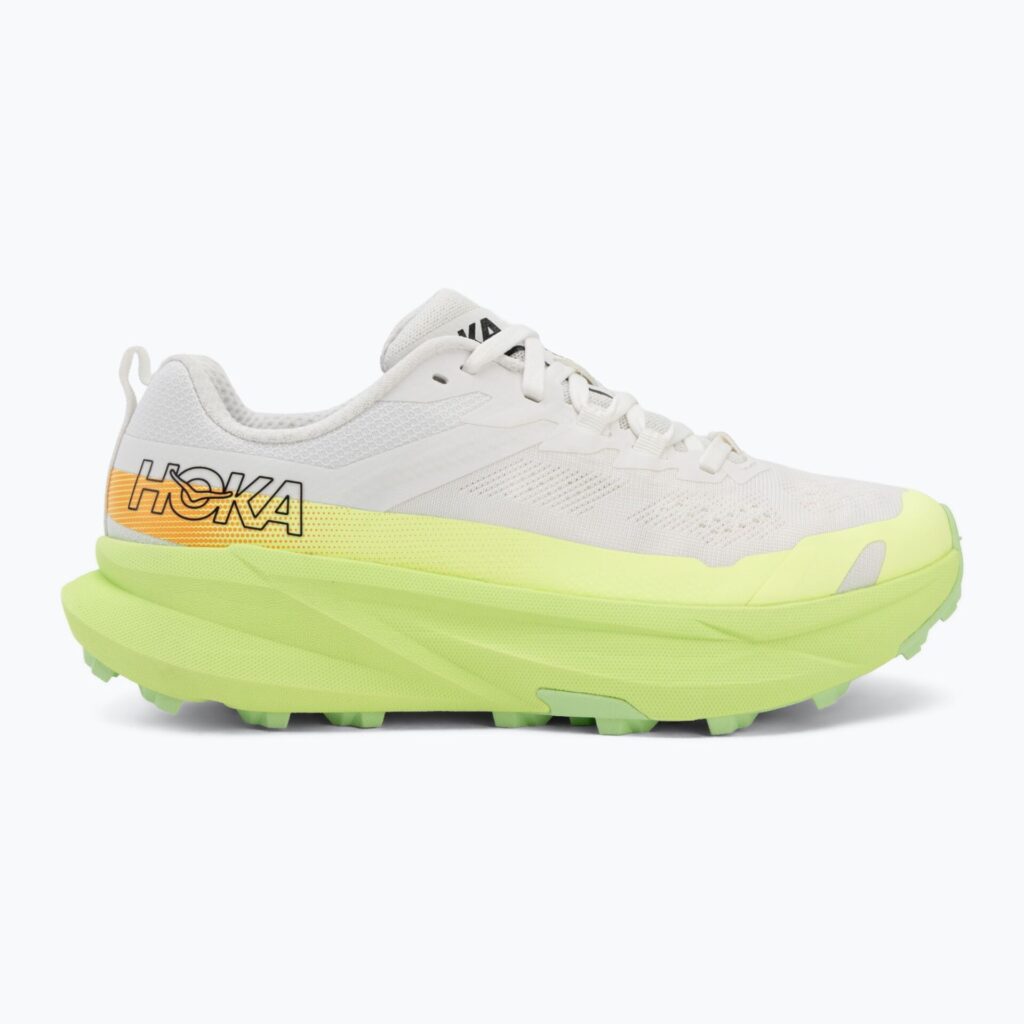 Женские беговые кроссовки HOKA Torrent 5 frost/neon yuzu