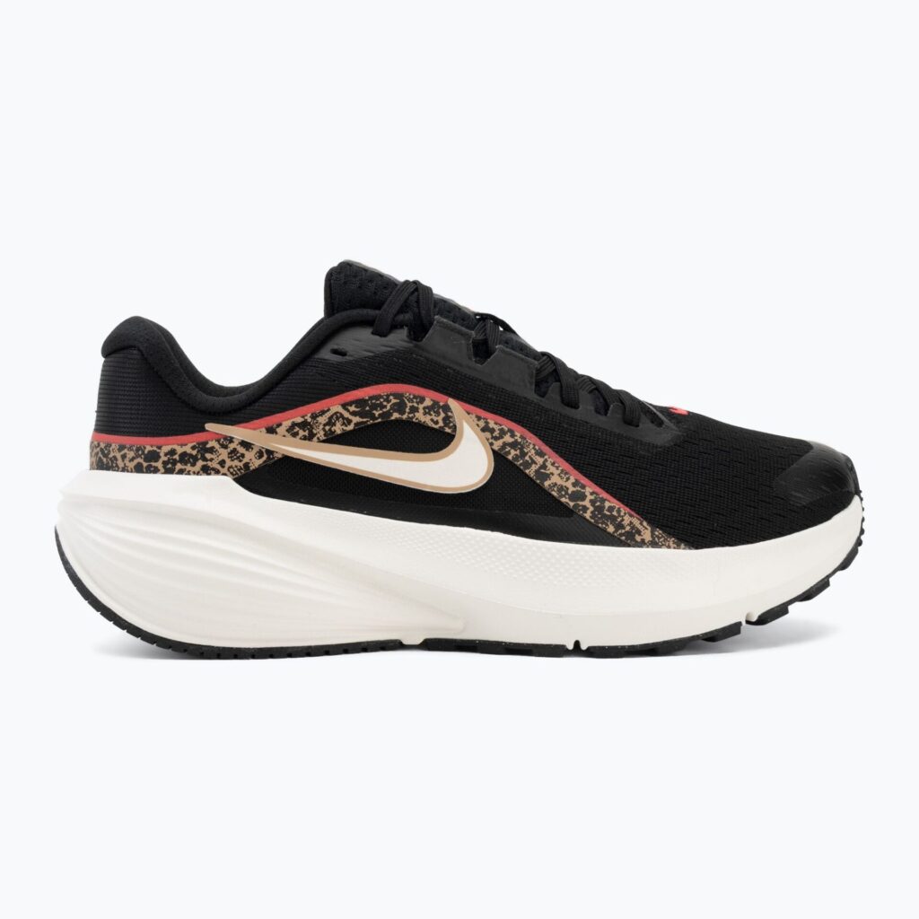 Женские кроссовки для бега Nike Downshifter 14 black/british khaki/fusion red/sail