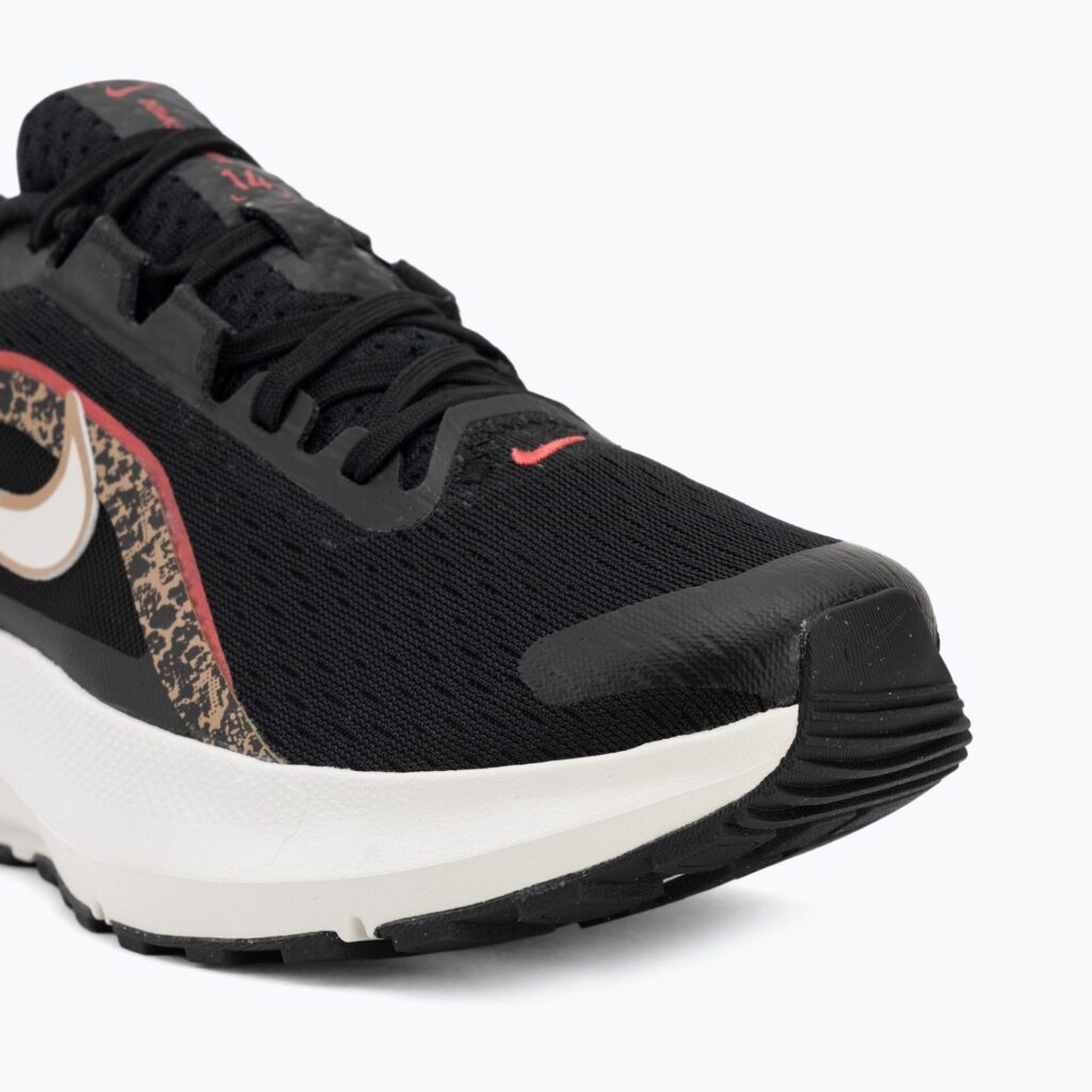 Женские кроссовки для бега Nike Downshifter 14 black/british khaki/fusion red/sail