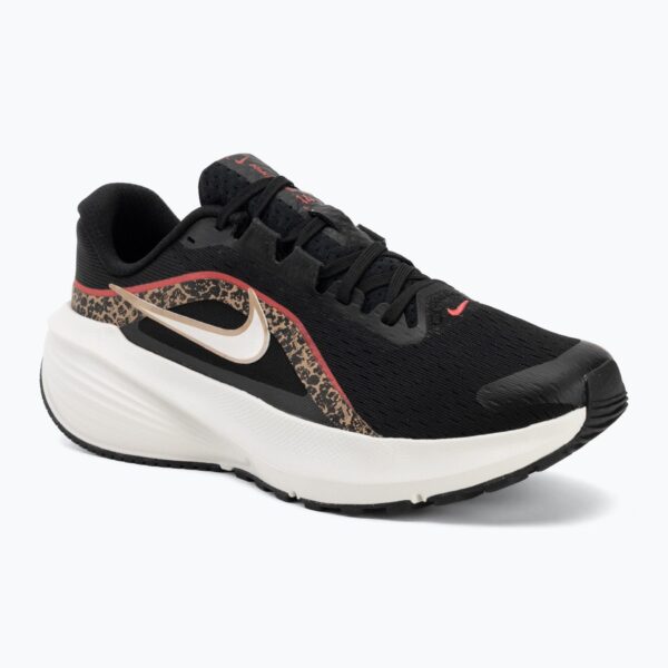 Женские кроссовки для бега Nike Downshifter 14 black/british khaki/fusion red/sail
