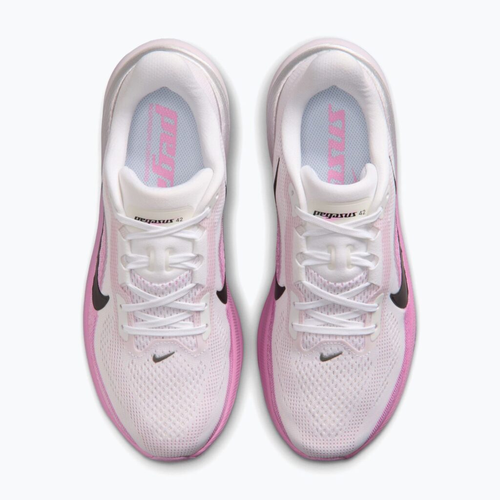 Женские кроссовки для бега Nike Pegasus 42 white/light magenta/bleached lilac/black