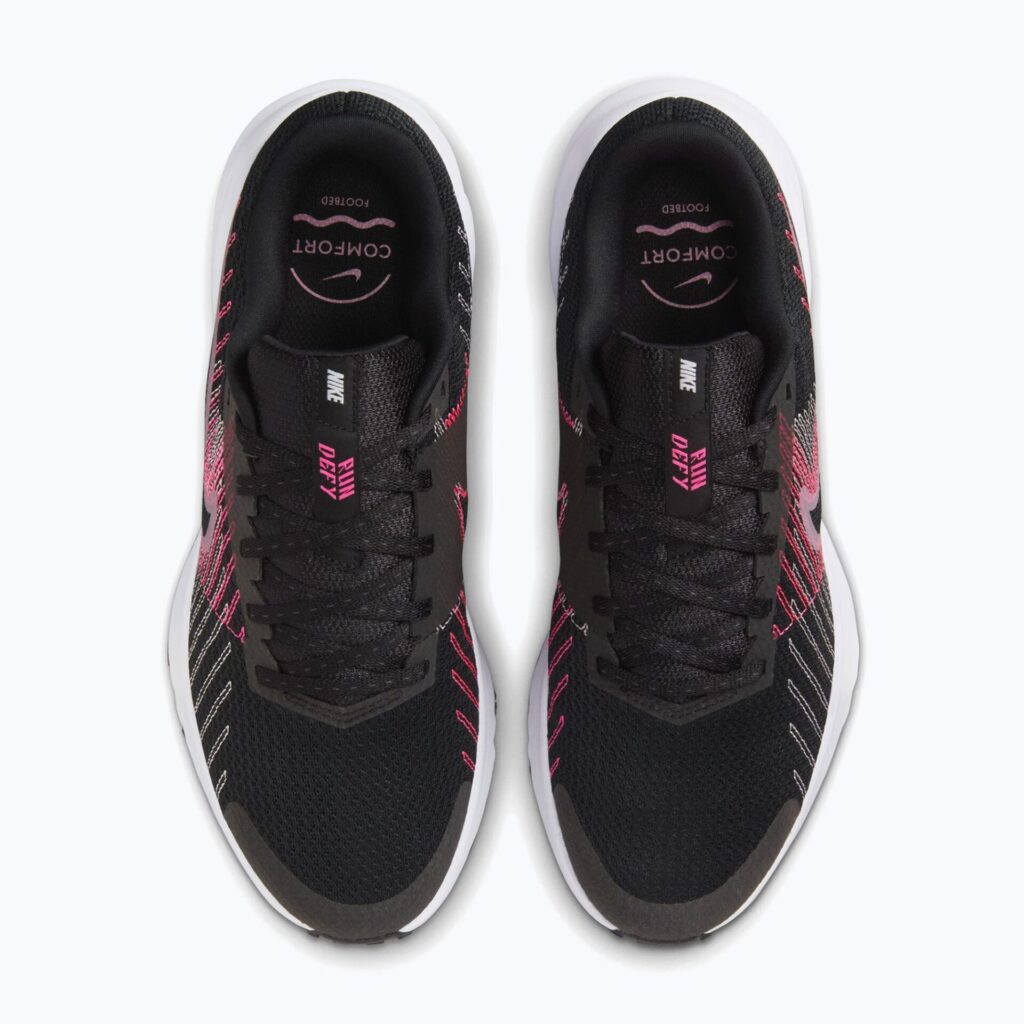 Женские кроссовки для бега Nike Run Defy black/hyper pink/elemental pink