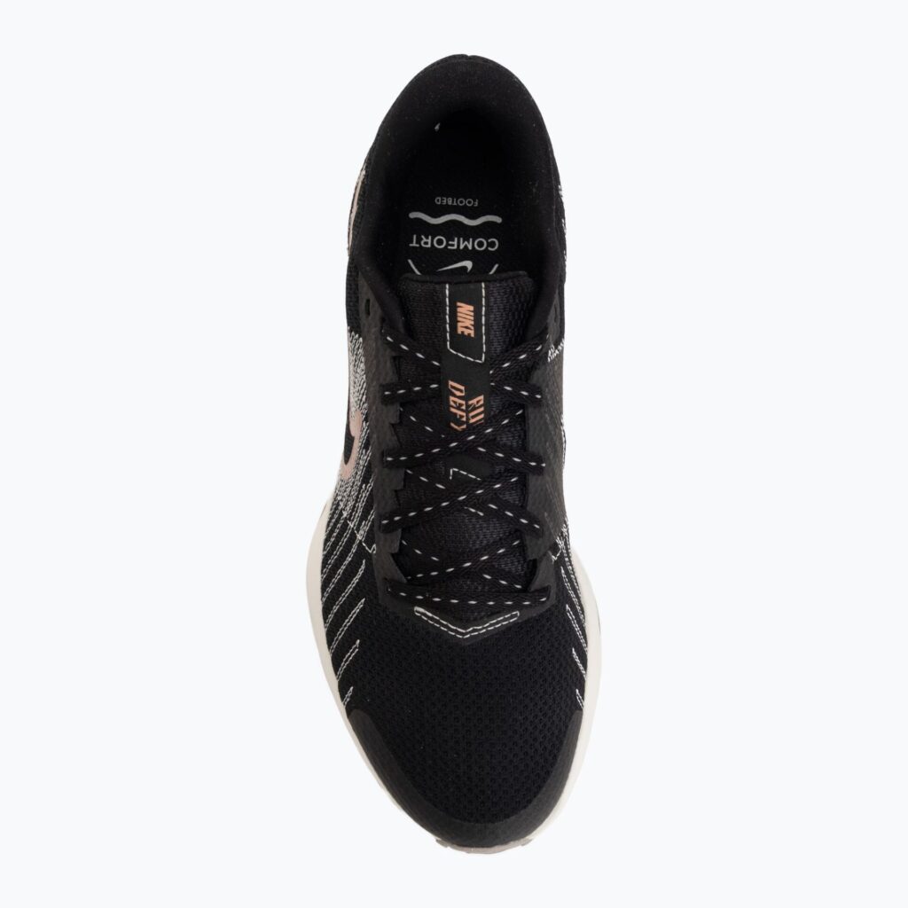 Женские кроссовки для бега Nike Run Defy black/sail/phantom/metallic rose gold