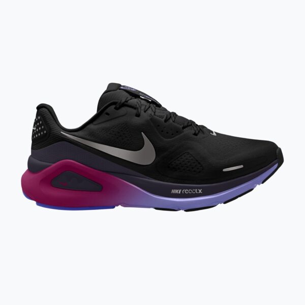 Женские кроссовки для бега Nike Structure 26 Black/Gridiron/Metallic Silver