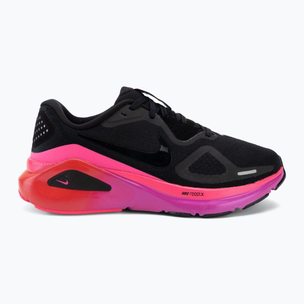 Женские кроссовки для бега Nike Structure 26 black/hyper pink/laser crimson/black