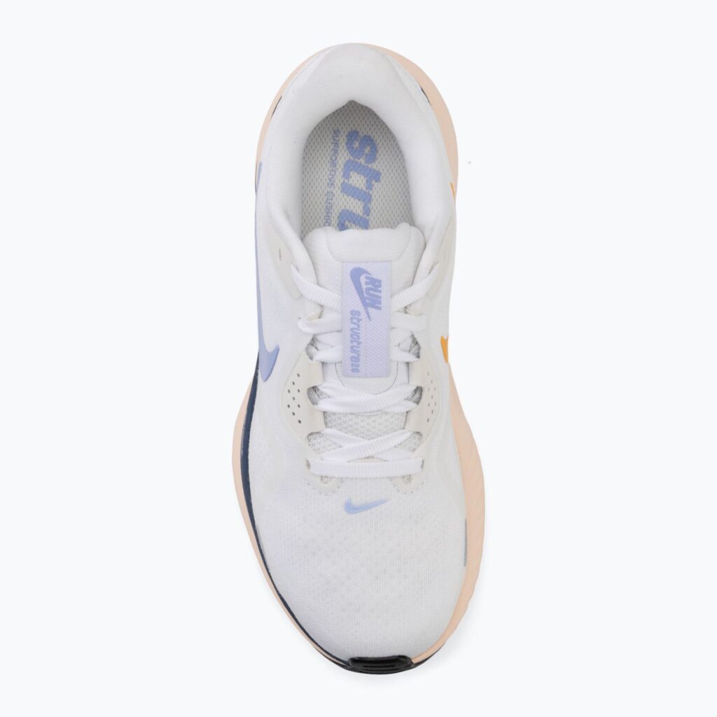 Женские кроссовки для бега Nike Structure 26 white/mystic navy/sundial/aluminum
