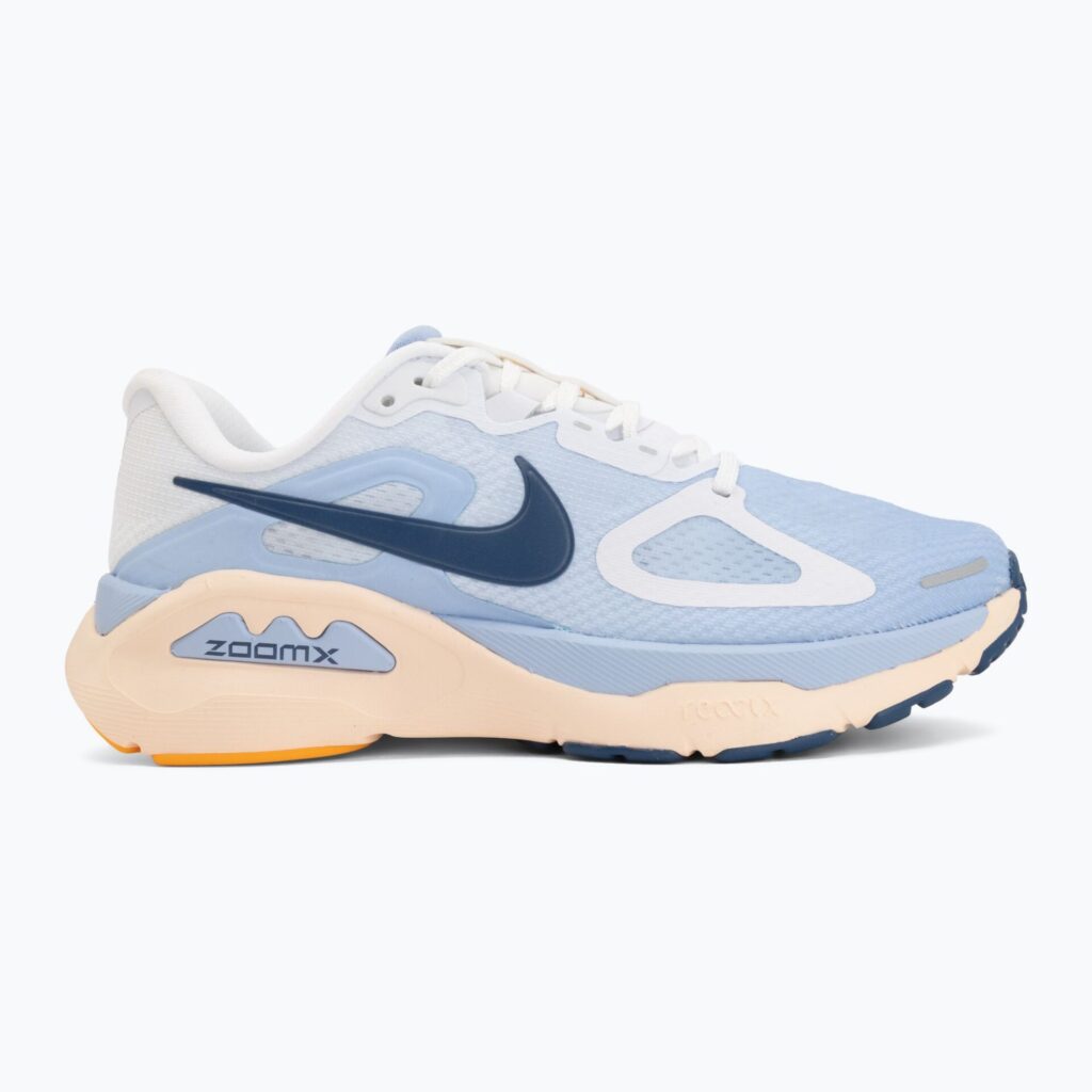 Женские кроссовки для бега Nike Structure Plus white/aluminum/sundial/mystic navy
