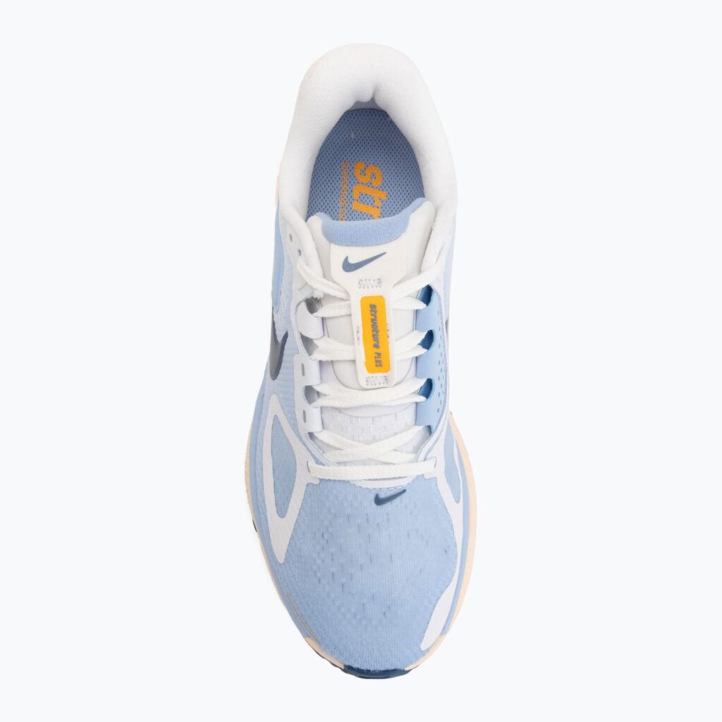 Женские кроссовки для бега Nike Structure Plus white/aluminum/sundial/mystic navy