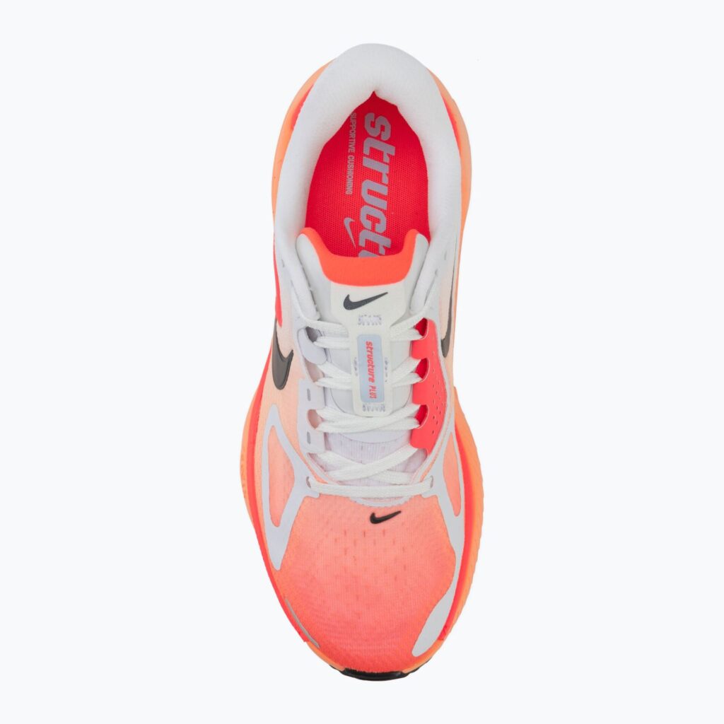 Женские кроссовки для бега Nike Structure Plus white/hot lava/orange pulse/black