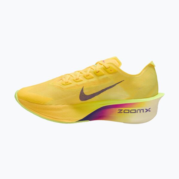 Женские кроссовки для бега Nike Vaporfly 4 citron pulse/laser orange/indigo burst