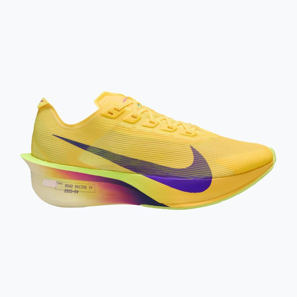 Женские кроссовки для бега Nike Vaporfly 4 citron pulse/laser orange/indigo burst