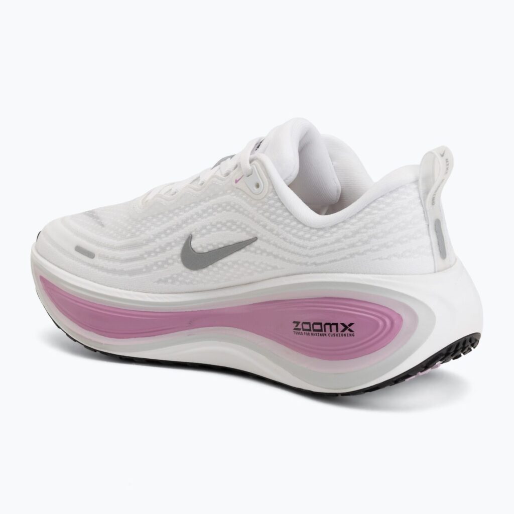 Женские кроссовки для бега Nike Vomero Plus white/bleached lilac/metallic silver