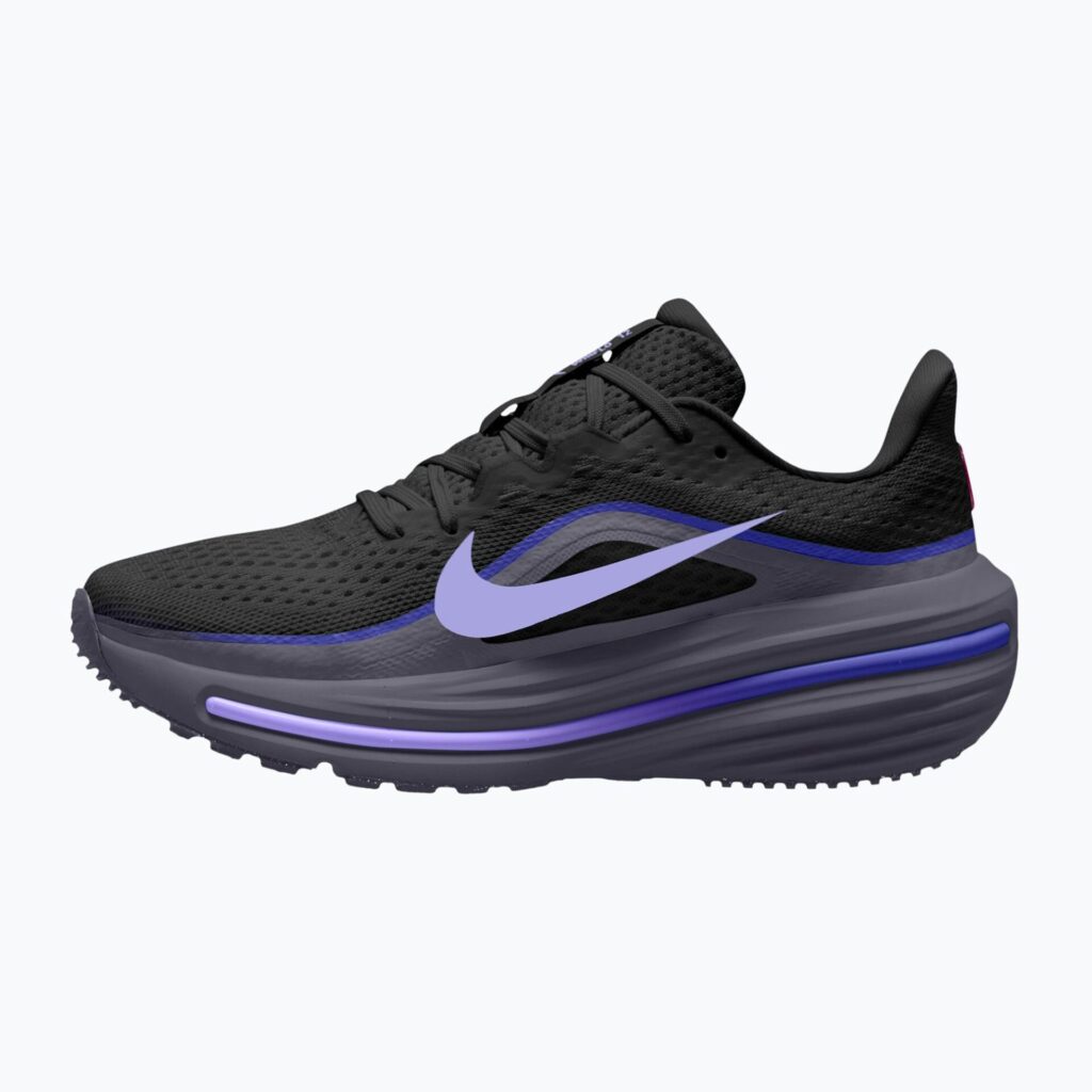 Женские кроссовки для бега Nike Winflo 12 black/gridiron/purple pulse
