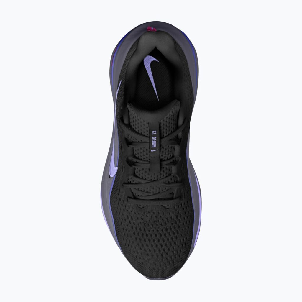 Женские кроссовки для бега Nike Winflo 12 black/gridiron/purple pulse