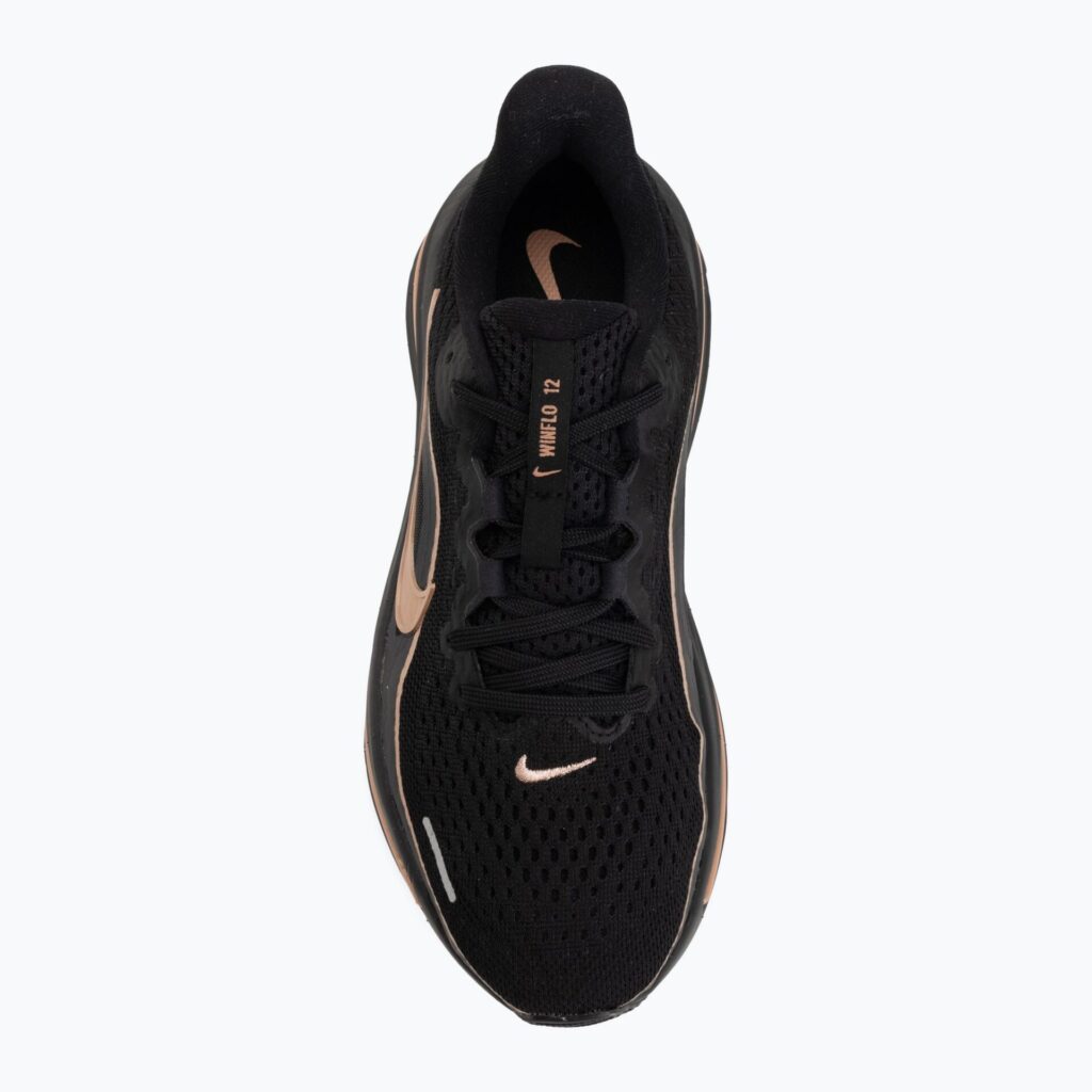 Женские кроссовки для бега Nike Winflo 12 black/off noir/rose gold/metallic rose gold