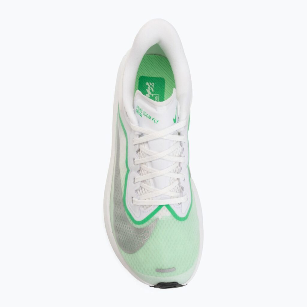 Женские кроссовки для бега Nike Zoom Fly 6 white/illusion green/metallic silver