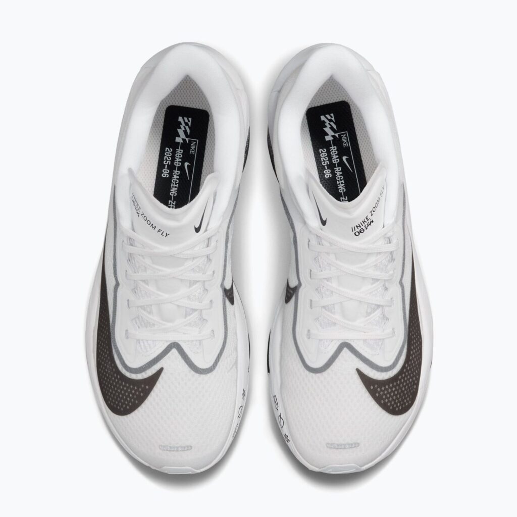 Женские кроссовки для бега Nike Zoom Fly 6 white/smoke grey/metallic silver/black