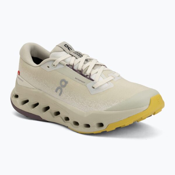 Женские кроссовки для бега On Cloudsurfer Trail 2 Waterproof ghost/chalk