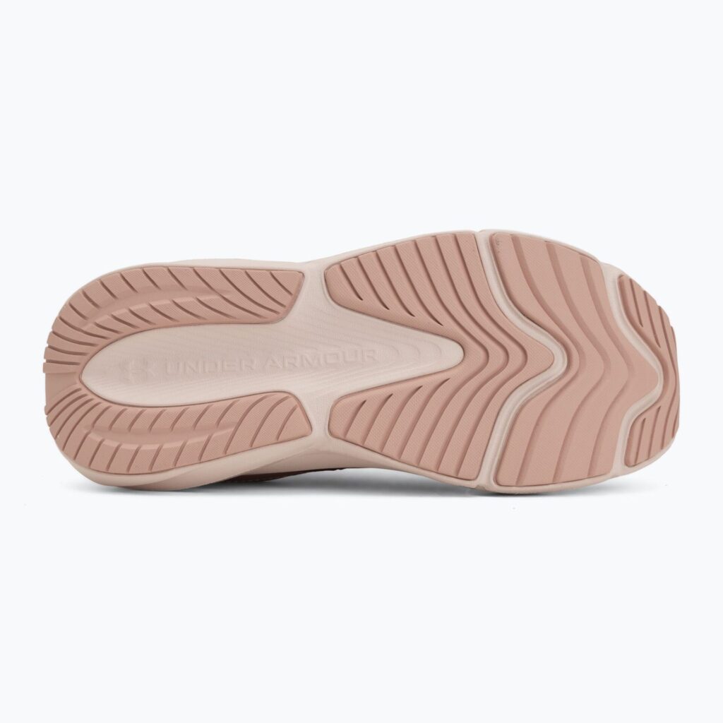 Женские кроссовки для бега Under Armour Surge 5 bashful pink/apex pink/deep almond