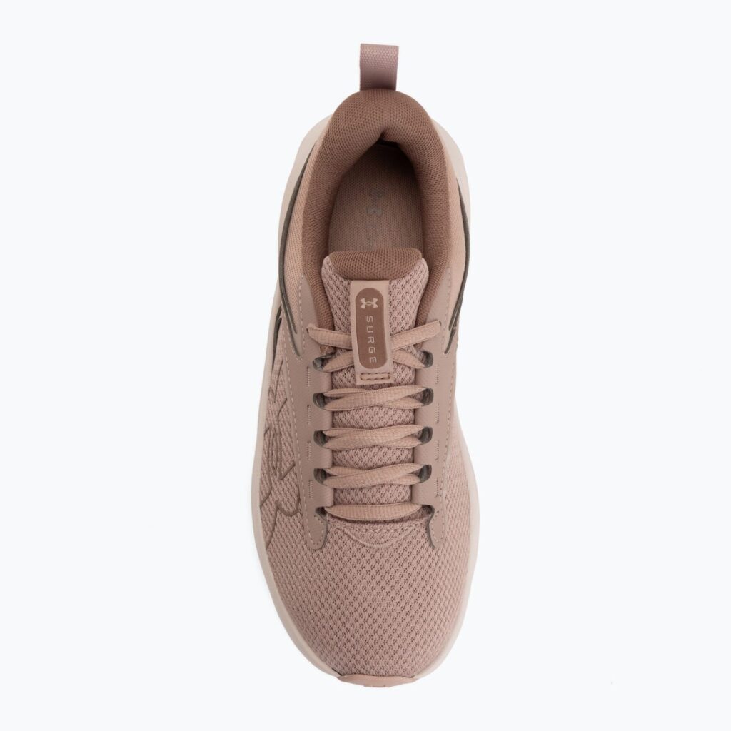 Женские кроссовки для бега Under Armour Surge 5 bashful pink/apex pink/deep almond