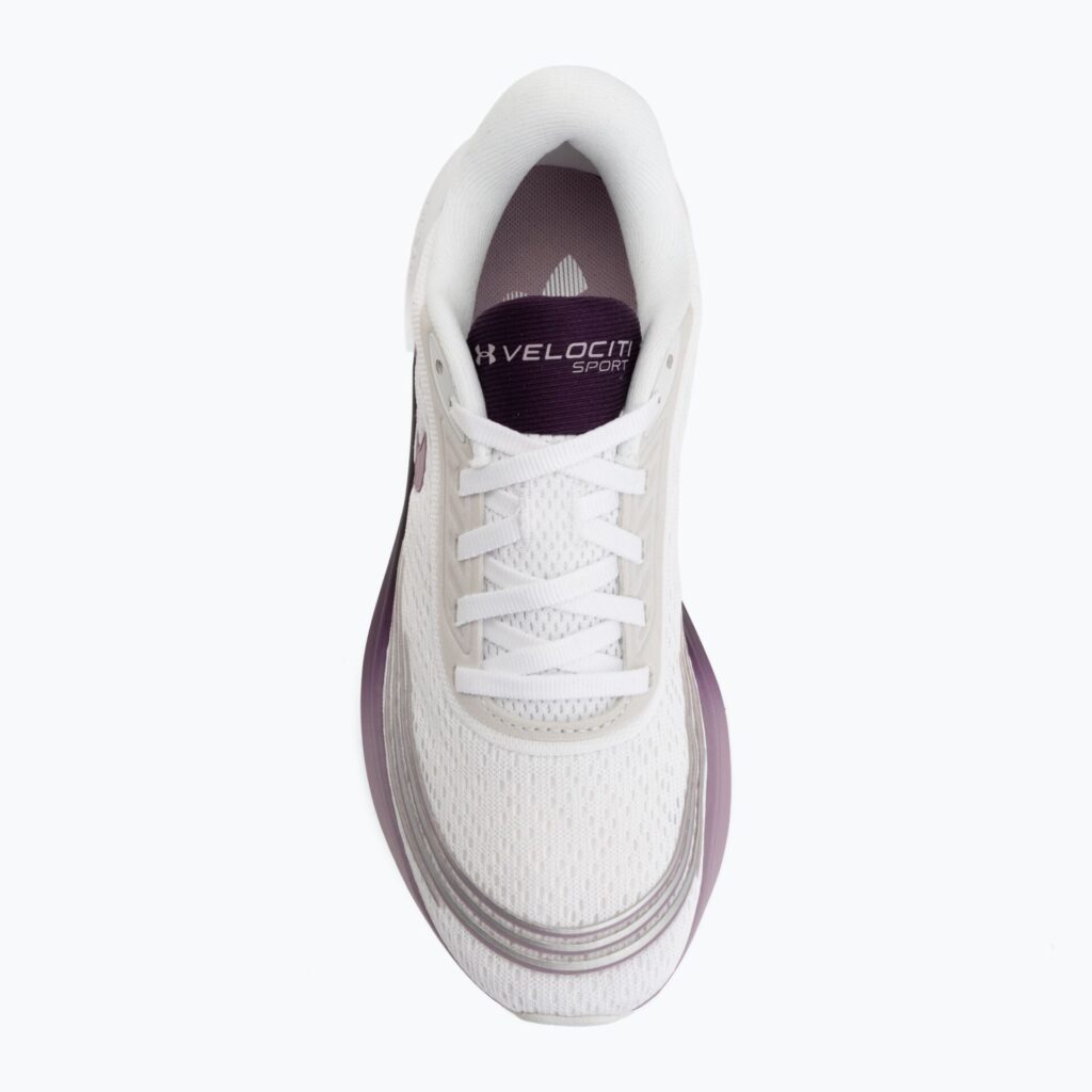 Женские кроссовки для бега Under Armour Velociti Sport white/purple echo/mauve pink