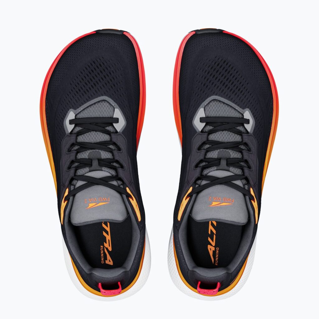 Кроссовки для бега мужские FWD Via 2 black/orange pop/coral