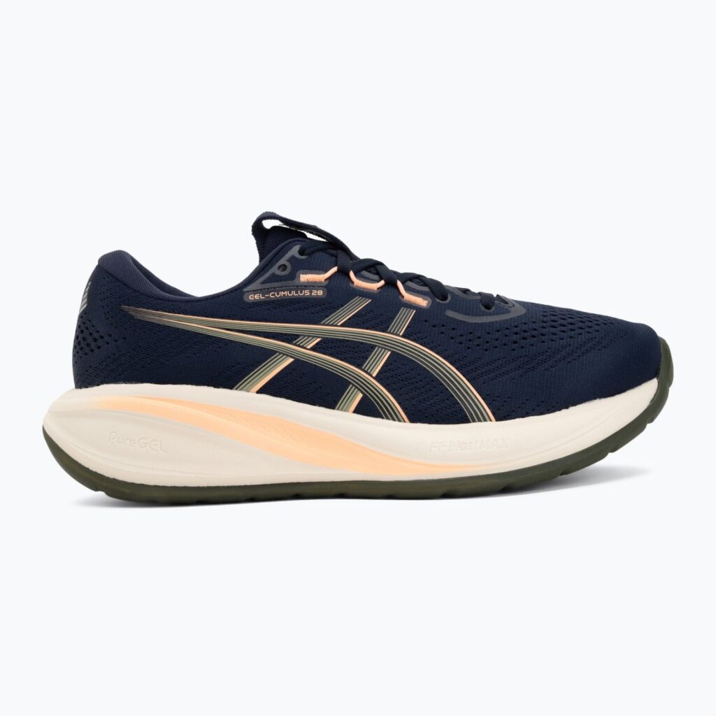 Кроссовки для бега мужскиеASICS Gel-Cumulus 28 midnight/khaki green