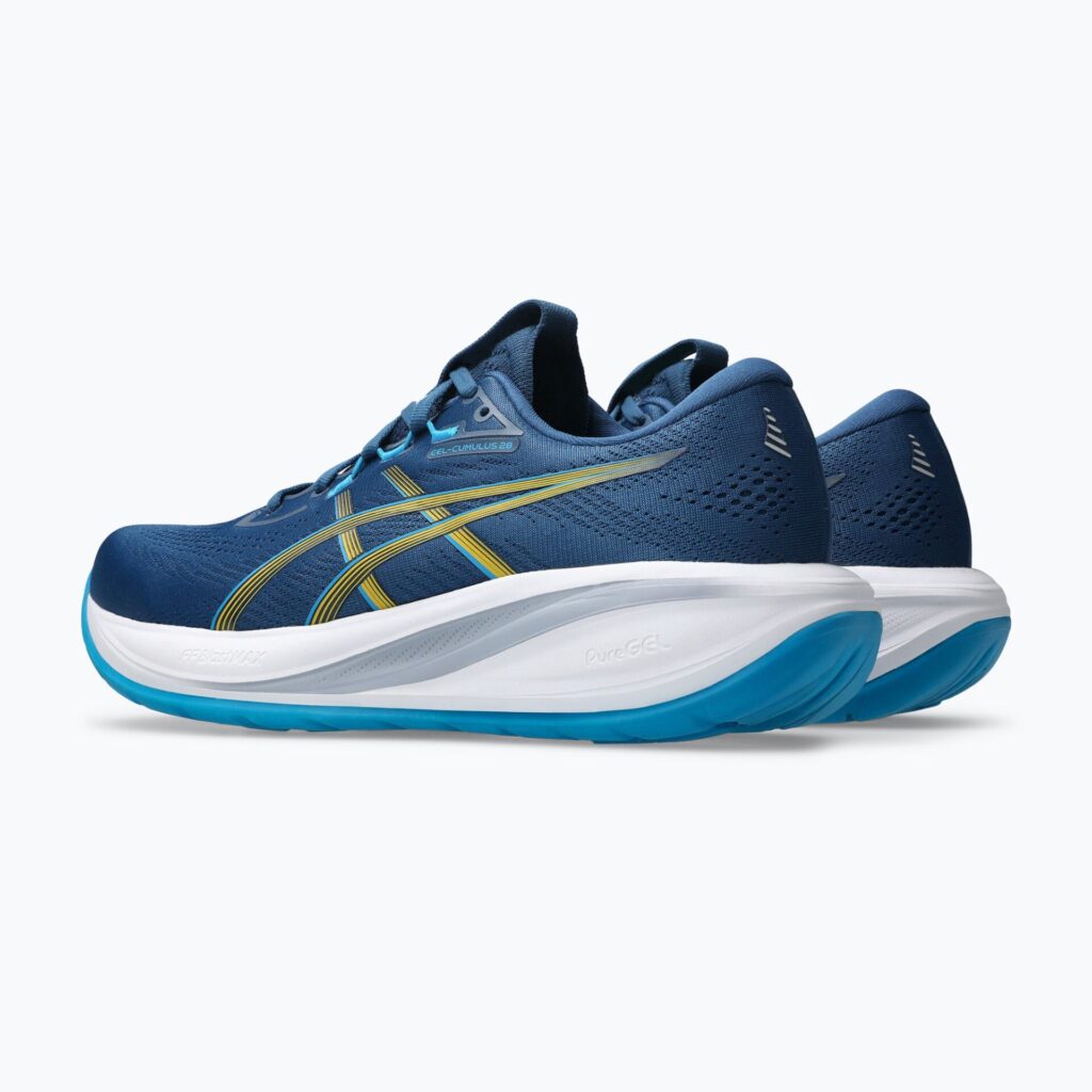 Кроссовки для бега мужскиеASICS Gel-Cumulus 28 twilight blue/yamabuki