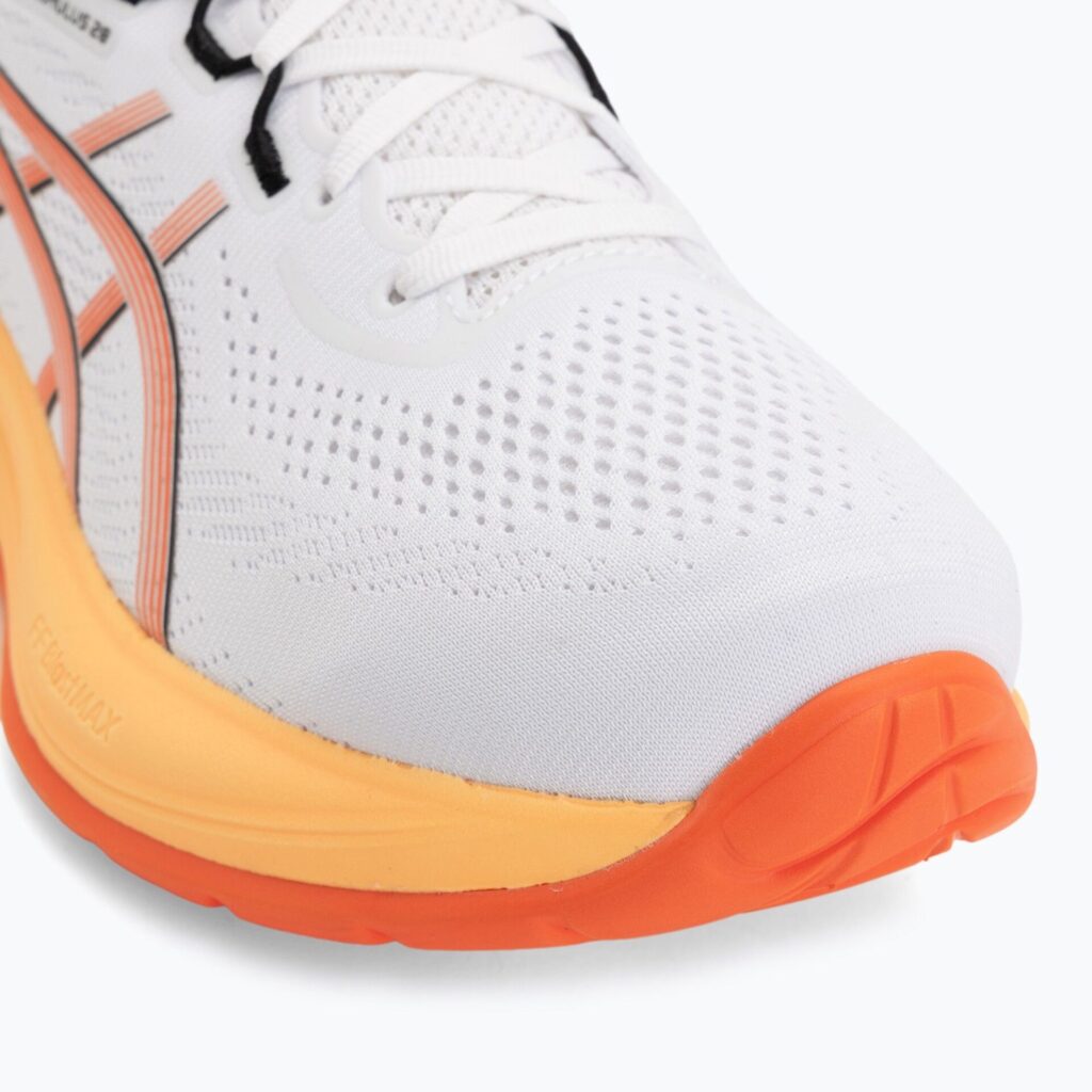 Кроссовки для бега мужскиеASICS Gel-Cumulus 28 white/energy orange