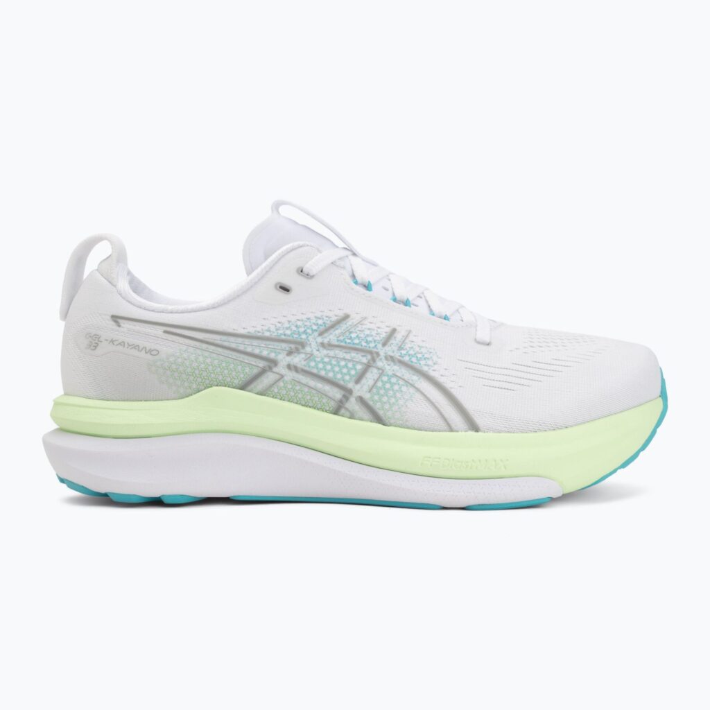 Кроссовки для бега мужскиеASICS Gel-Kayano 33 white/energy aqua