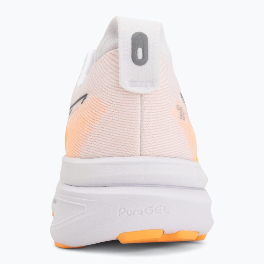 Кроссовки для бега мужскиеASICS Gel-Kayano 33 white/stadium orange