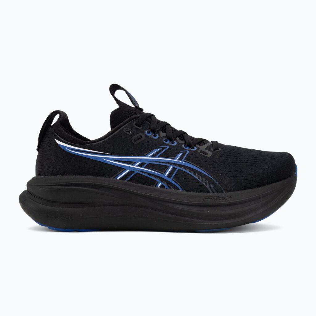 Кроссовки для бега мужскиеASICS Gel-Nimbus 28 black/neon blue