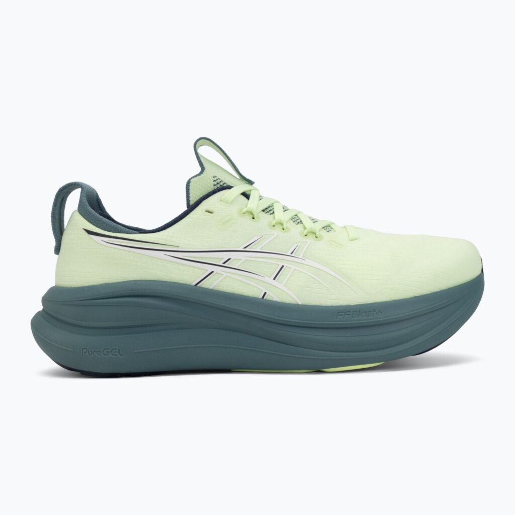 Кроссовки для бега мужскиеASICS Gel-Nimbus 28 illuminate yellow/foggy teal