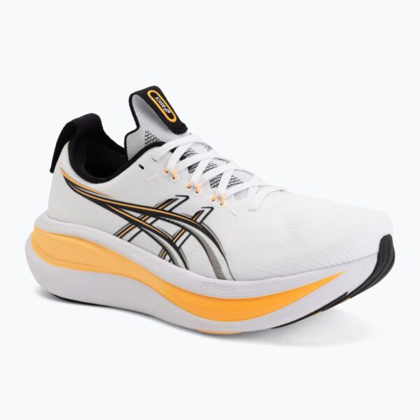 Кроссовки для бега мужскиеASICS Gel-Nimbus 28 white/stadium orange