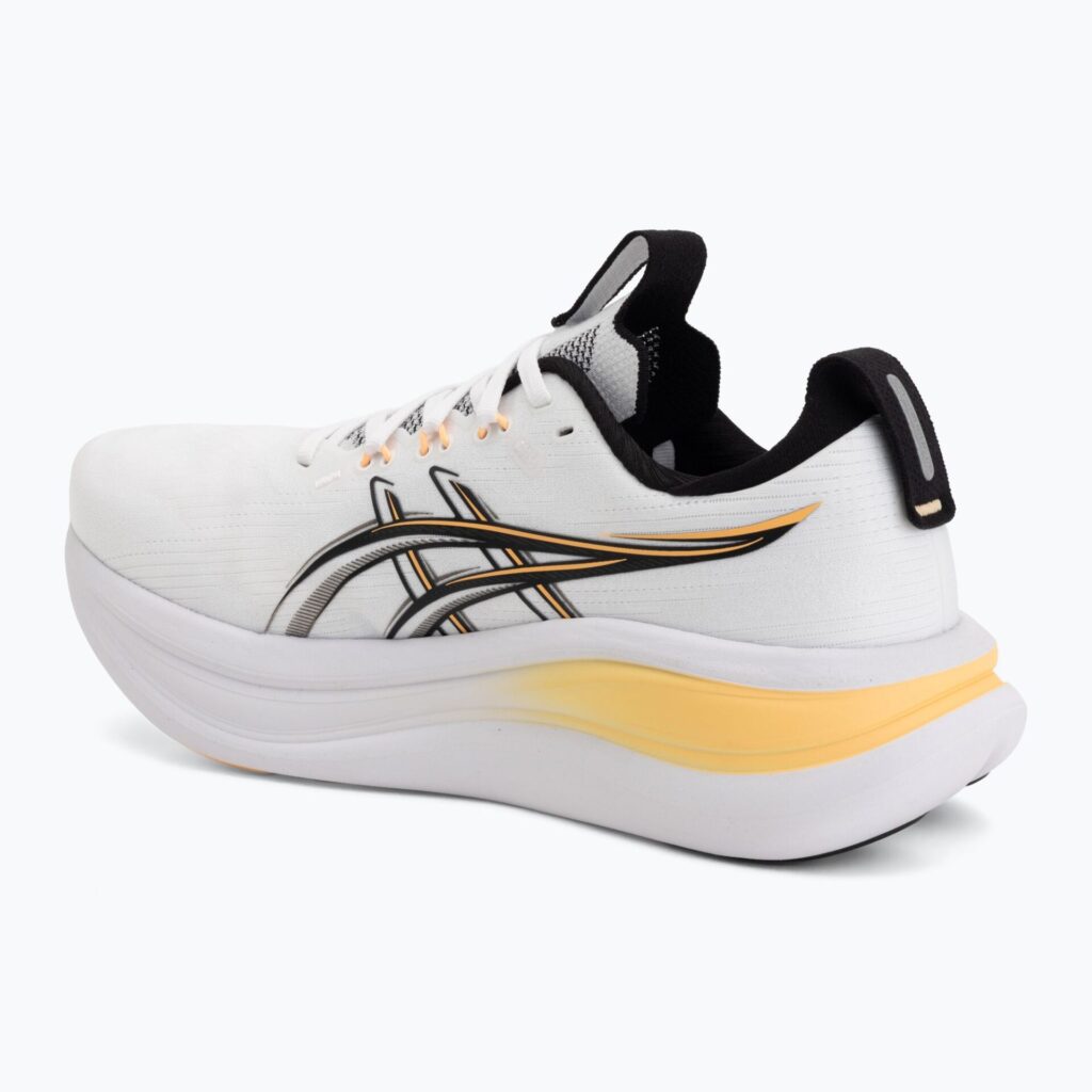 Кроссовки для бега мужскиеASICS Gel-Nimbus 28 white/stadium orange