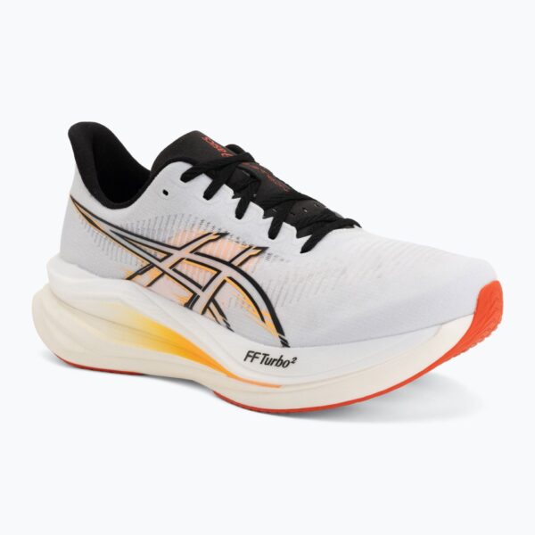 Кроссовки для бега мужскиеASICS Sonicblast 2 white/stadium orange