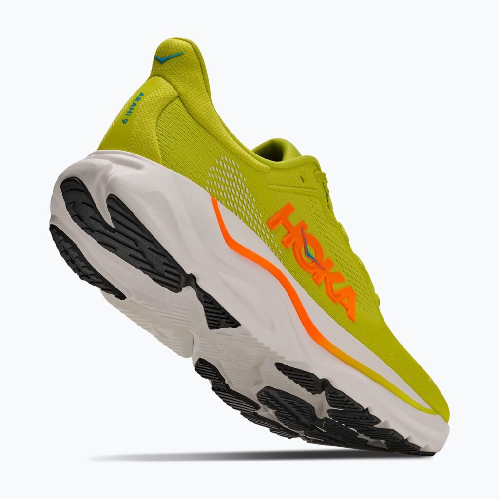 Кроссовки мужские для бега HOKA Arahi 9 Wide hoka citrus/neon tangerine