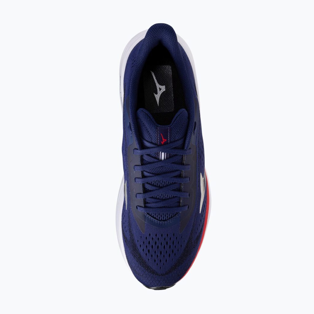 Кроссовки для бега мужские Mizuno Neo Cosmo 2 beacon blue/silver/tomato puree