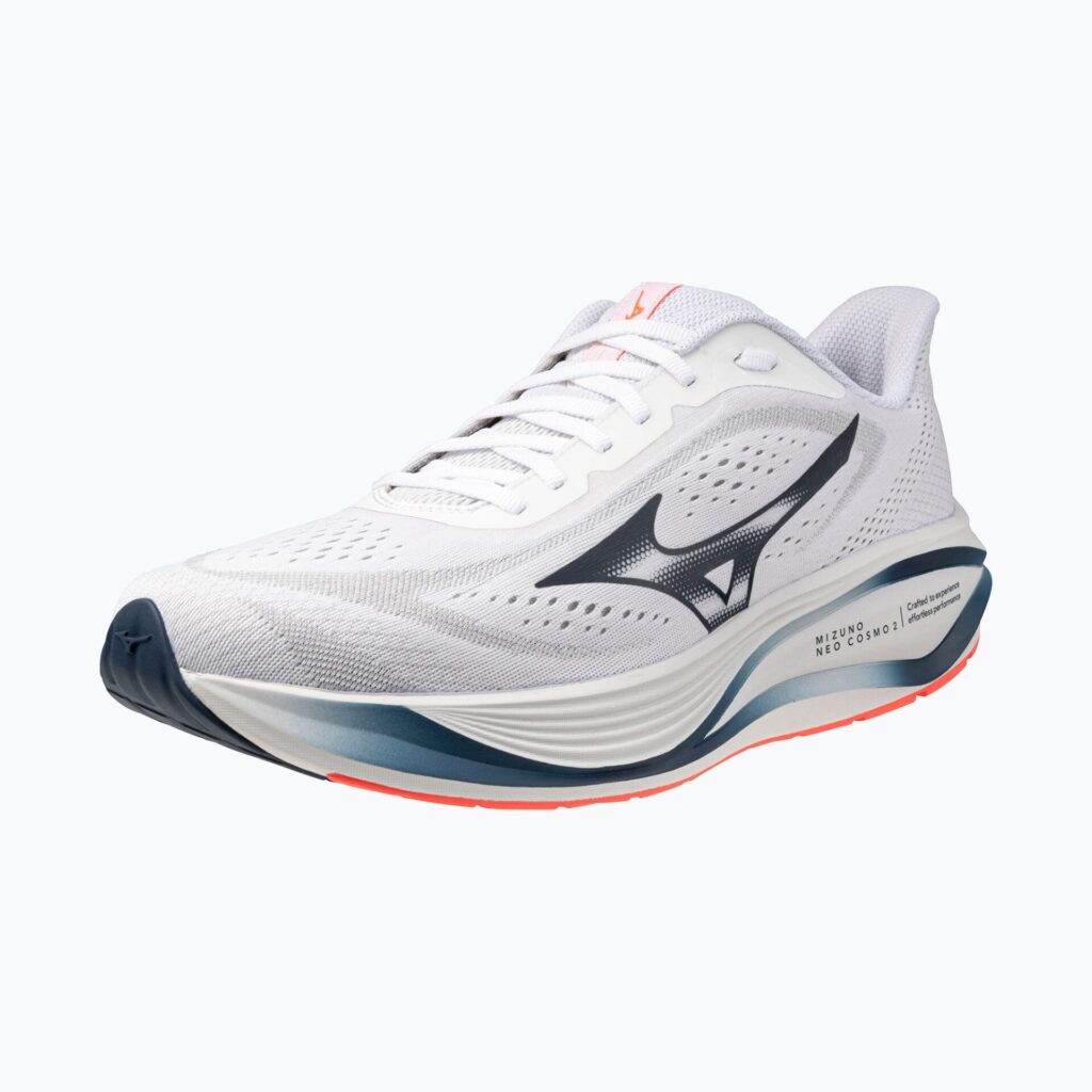 Кроссовки для бега Mizuno Neo Cosmo 2 white/dress blues/neon flame