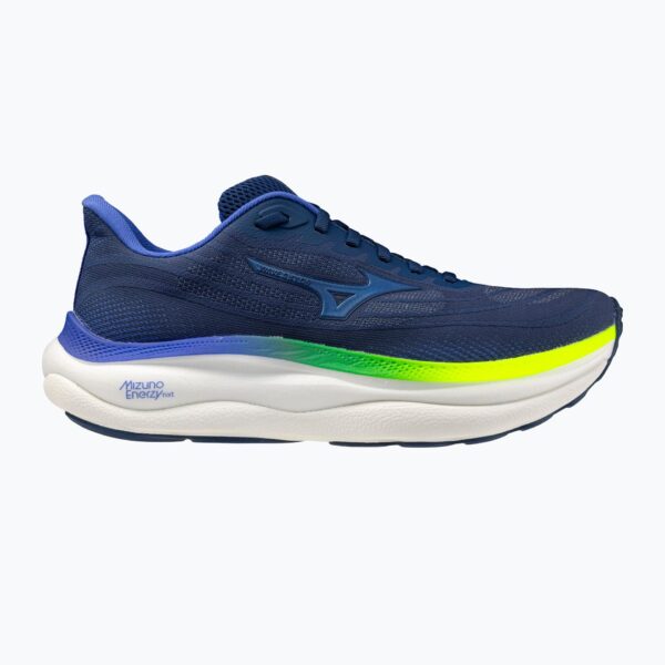 Кроссовки для бега Mizuno Wave Sky 9 estate blue/sirius/lightning yellow