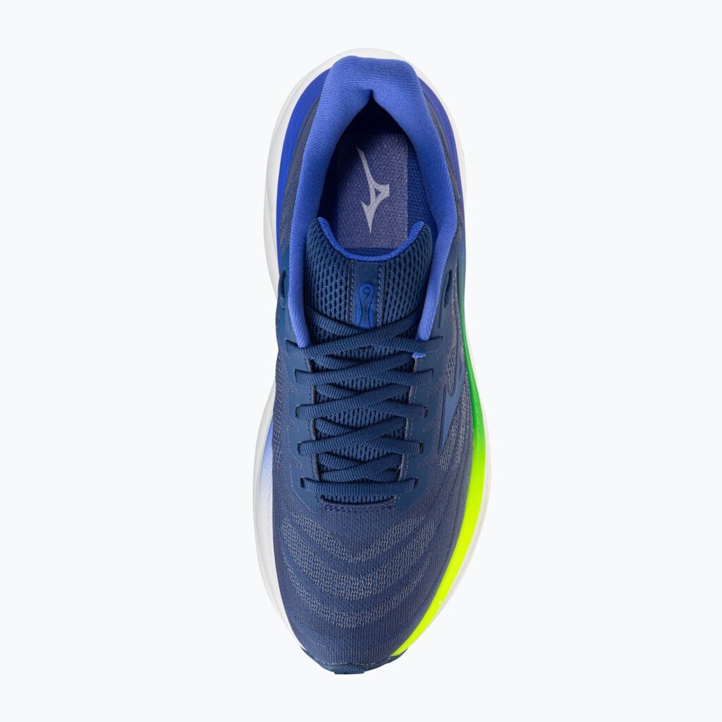 Кроссовки для бега Mizuno Wave Sky 9 estate blue/sirius/lightning yellow