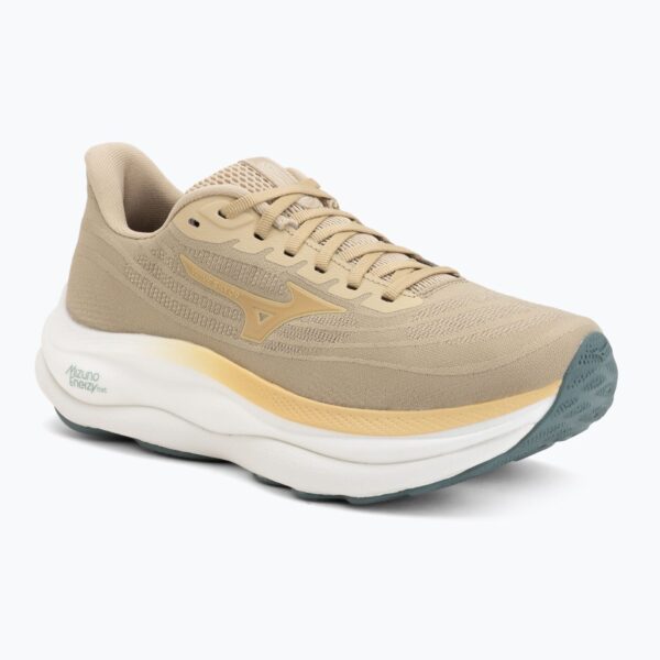 Кроссовки для бега Mizuno Wave Sky 9 pale khaki/curds&whey/ curds&white