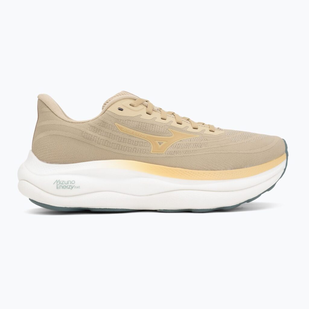Кроссовки для бега Mizuno Wave Sky 9 pale khaki/curds&whey/ curds&white