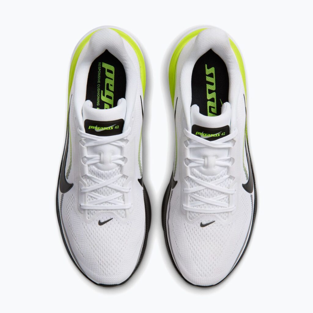 Кроссовки для бега Nike Pegasus 42 white/lemon venom/white/black