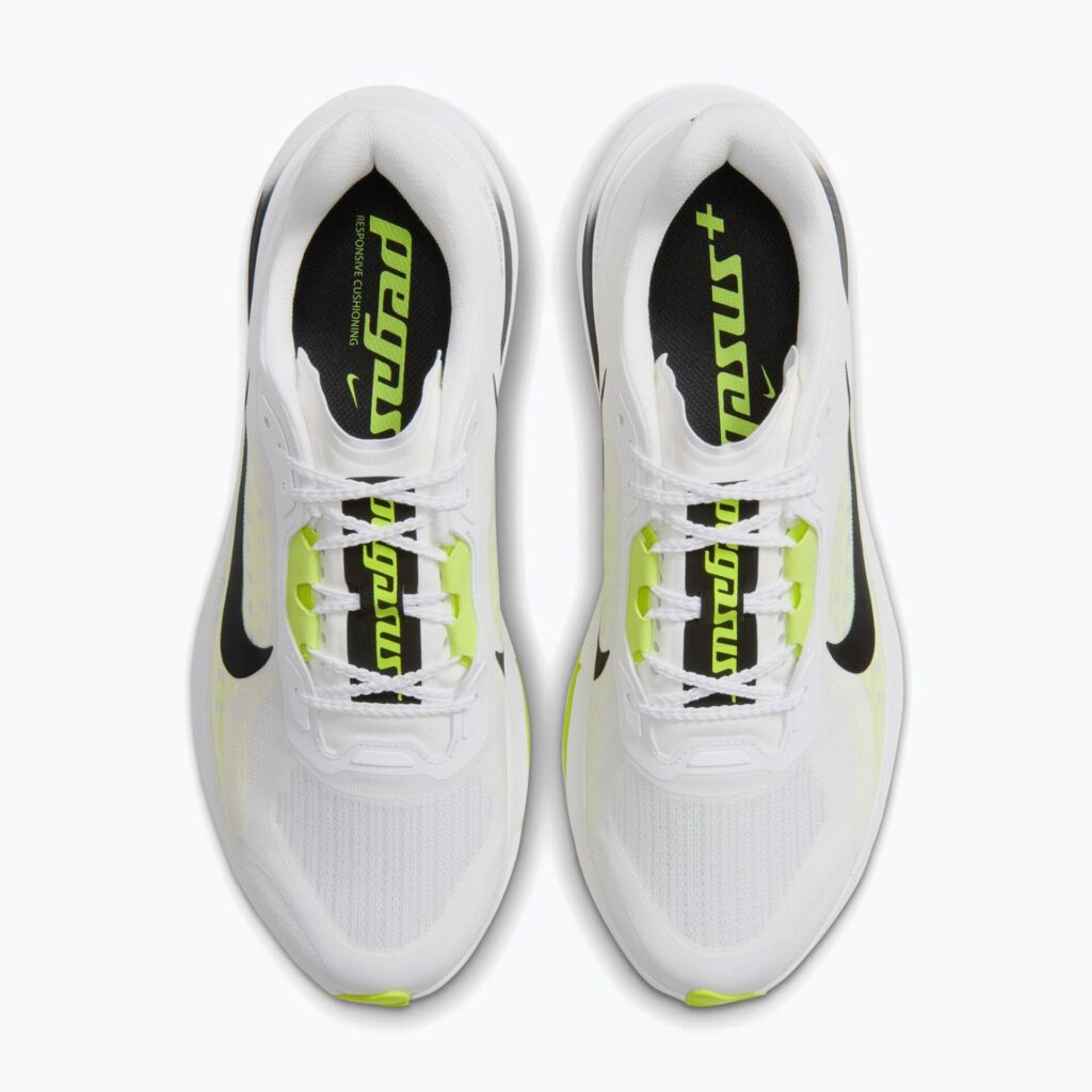 Кроссовки для бегаNike Pegasus Plus 2 white/lemon venom/black