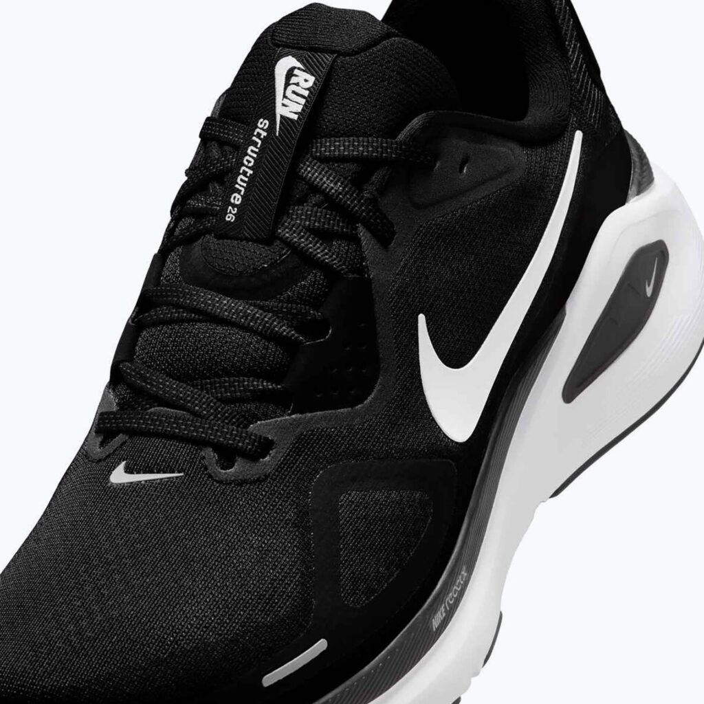 Кроссовки для бега Nike Structure 26 black/cool grey/metallic silver/white