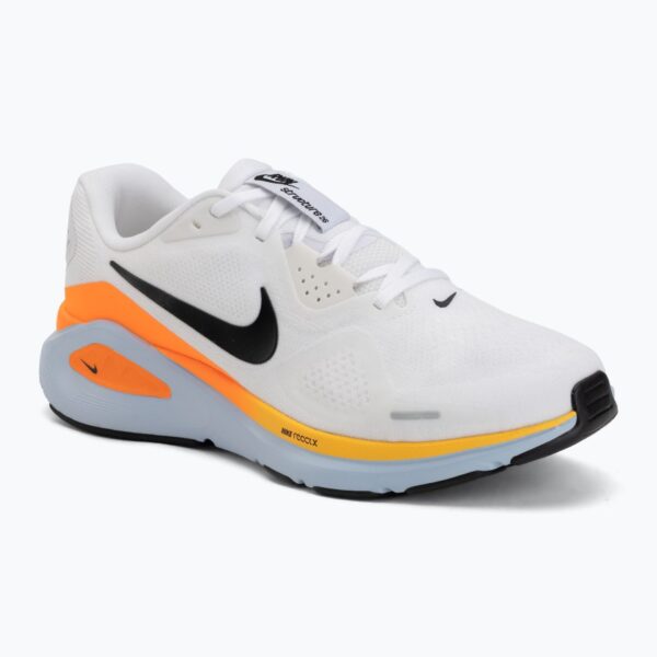 Кроссовки для бега Nike Structure 26 white/hydrogen blue/total orange/black
