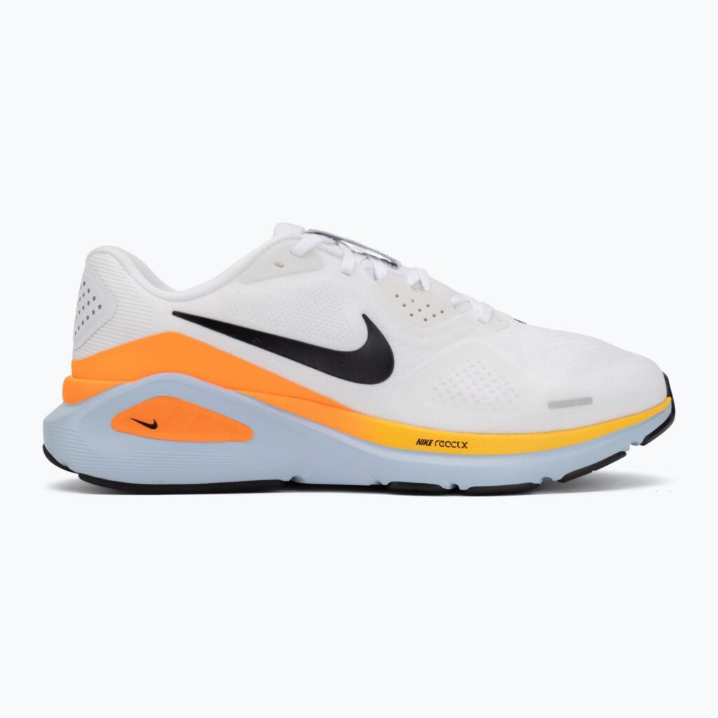 Кроссовки для бега Nike Structure 26 white/hydrogen blue/total orange/black