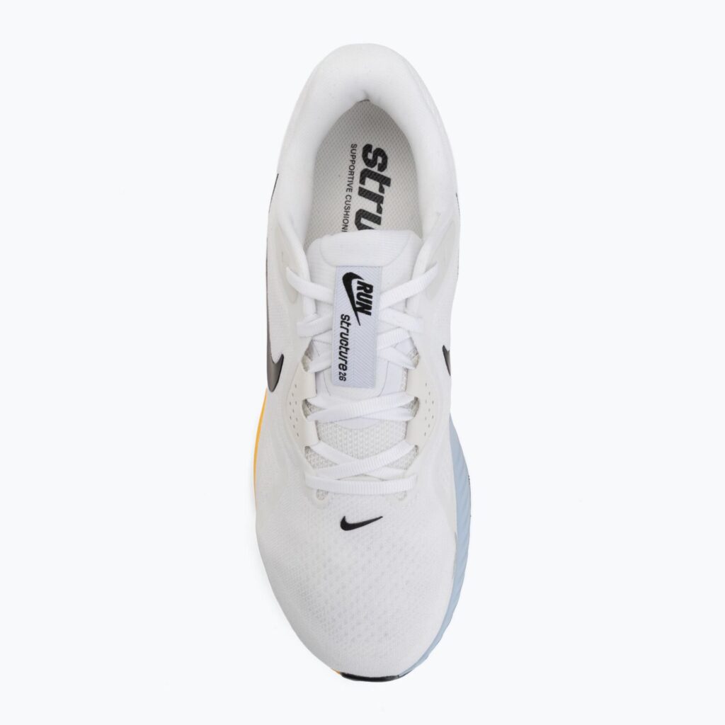 Кроссовки для бега Nike Structure 26 white/hydrogen blue/total orange/black